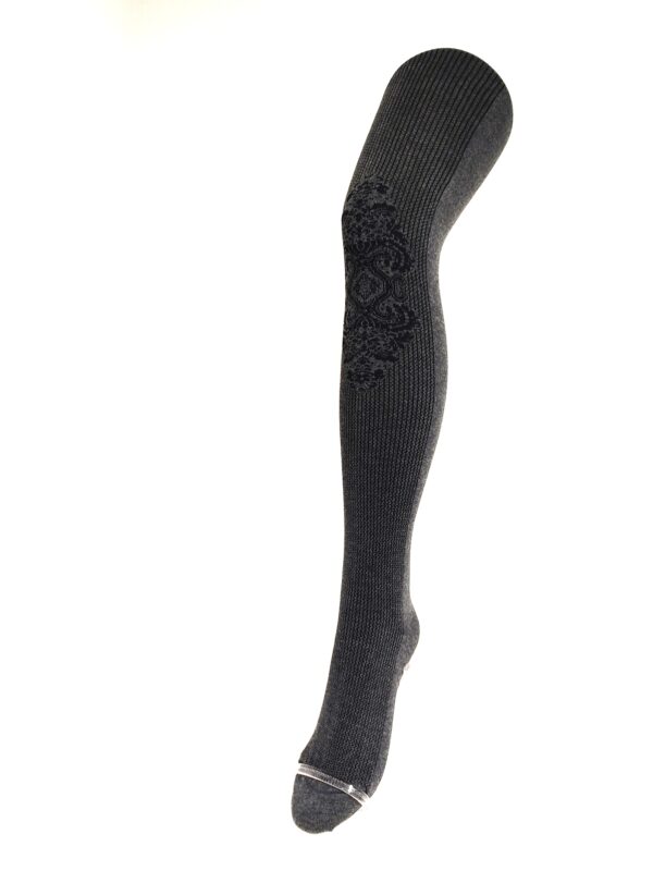 Crönert Tights Ornament Anthrazit, 42-44