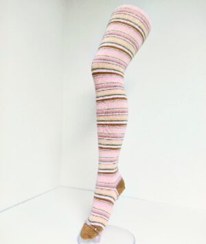 Crönert Strumpfhose Stripes Caramel, 40-42