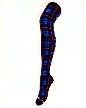 Crönert Strumpfhose Kariert Kobalt, 38-40