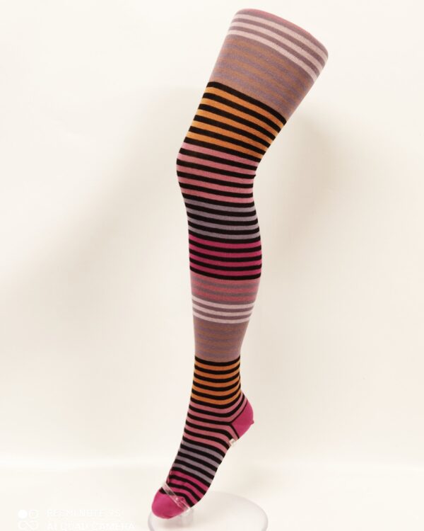 Crönert Tights Multicolor Flieder, 38-40