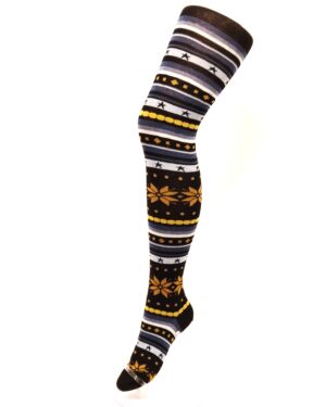 Crönert Strumpfhose Stern Jeans, 36-38