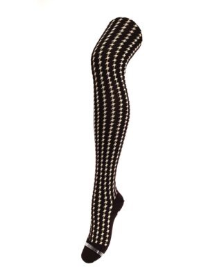 Crönert Strumpfhose Pepita Dkl. Braun,38-40