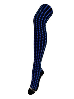 Crönert Strumpfhose Pepita Kobalt, 42-44