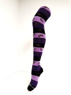 Crönert Strumpfhose Paisley Violett, 42-44