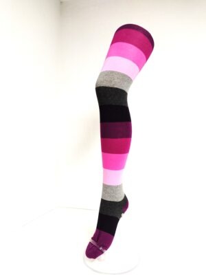 Crönert Strumpfhose Blockringel Pink, 38-40