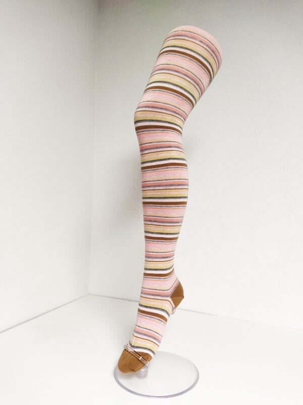 Crönert Strumpfhose Stripes Beige, 38-40