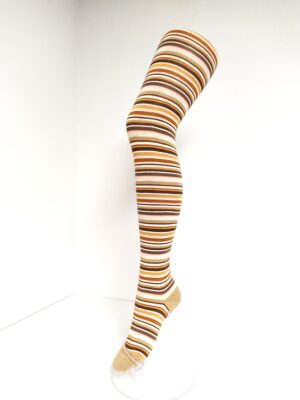 Crönert Strumpfhose Stripes Beige, 42-44