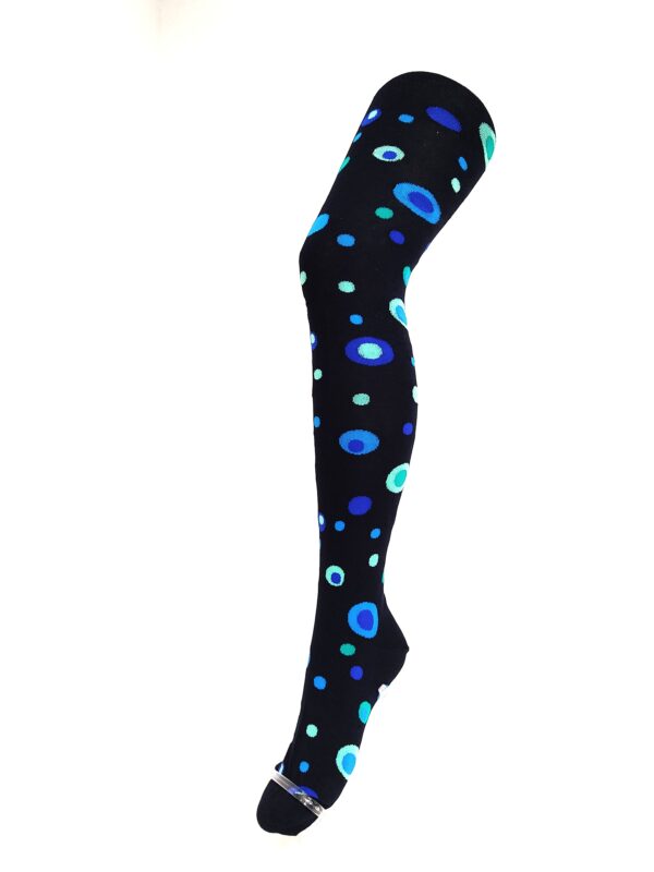 Crönert Strumpfhose Dots Marine, 36-38