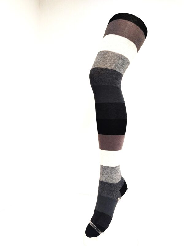 Crönert Strumpfhose Block Hellgrau, 42-44