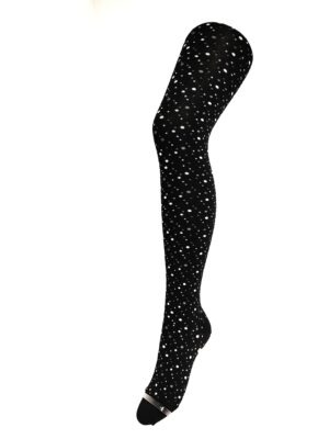 Crönert Tights Sternenhimmel Black, 38-40
