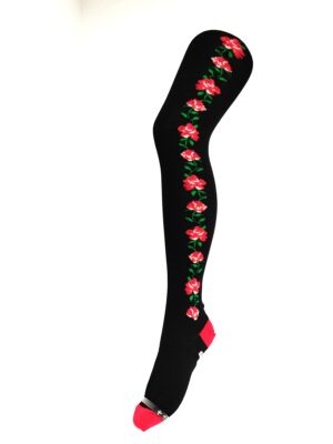 Crönert Strumpfhose Ranke Hellrot, 40-42