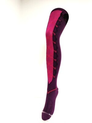 Crönert Overknee-Look Hell Violett, 40-42