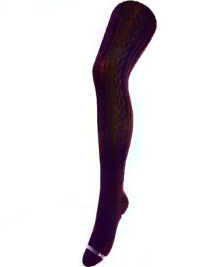 Crönert Strumpfhose Zopf Dkl. Violett, 42-44