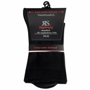 RS Sensibel weiter Softrand Schwarz, 39-42