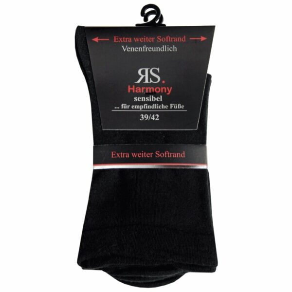 RS Sensibel weiter Softrand Schwarz, 39-42