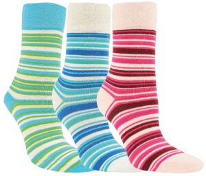 Socken einfarbig/gemustert