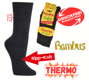 Viskose Vollfrottee Socks-Bambus, 35-38