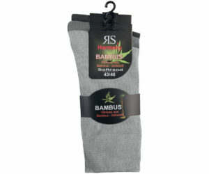 RS Viskose/Bambus Socken Silber, 35-38