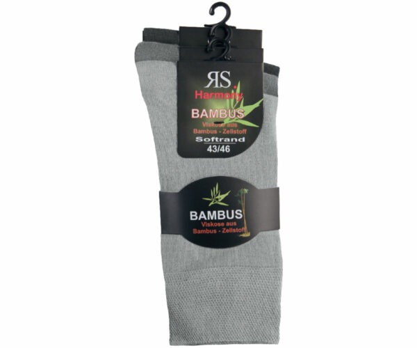 RS Viskose/Bambus Socken Anthrazit, 43-46
