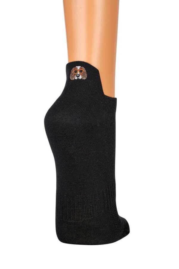 Socks 4 Fun Sneaker Dog 2 Schwarz, 42-47