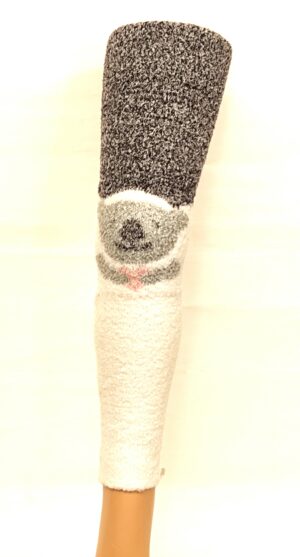 Kuschel-Leggings Microfaser Bär, 134-152