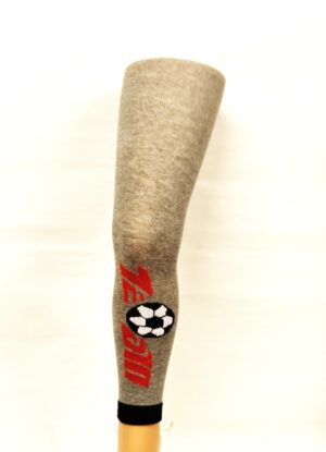 Esda Leggings Fußball Grau, 122-128
