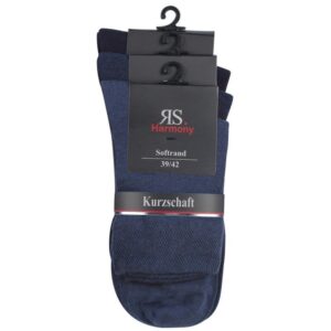 RS Kurzschaft Baumwolle Navy, 39-42