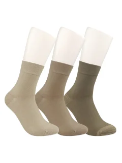 RS Viskose/Bambus Kurzschaft Beige, 35-38