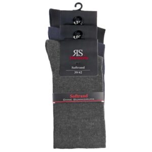 RS Socken Baumwolle Anthrazit, 39-42