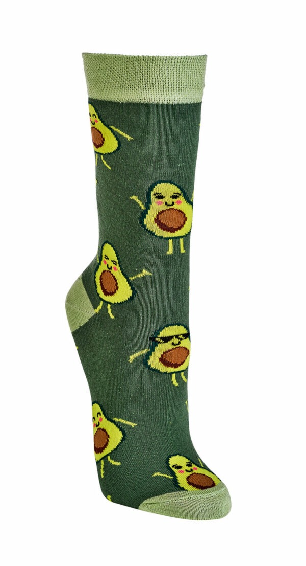 Socks 4 Fun Socken Avocado, 36-41