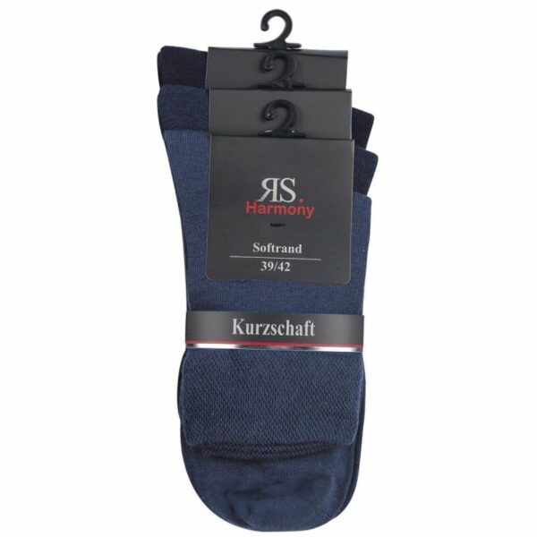 RS Kurzschaft Baumwolle Navy, 43-46