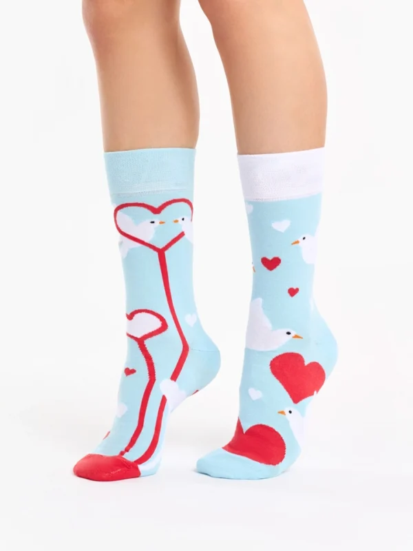 Dedoles Socken White Doves, 35-38