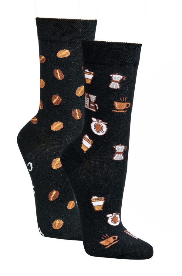 Socks 4 Fun Socken Kaffee 2, 42-47