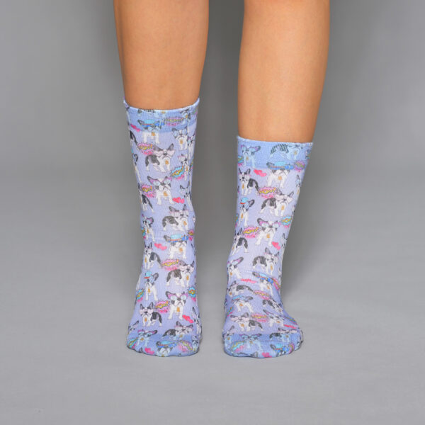 Wigglesteps Lady Socks Rich Pug, 36-40