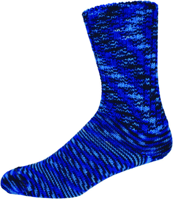 ON line Wollsocken wie handgestrickt, 43-44