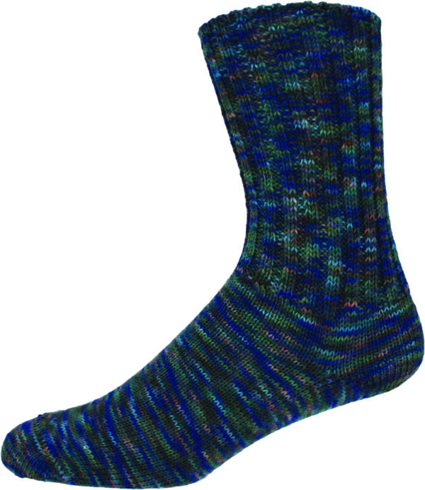 ON line Wollsocken wie handgestrickt, 45-47