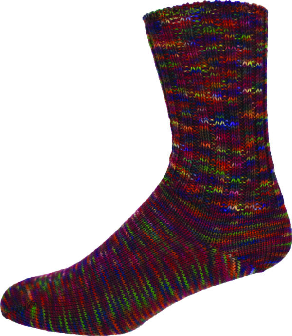 ON line Wollsocken wie handgestrickt, 41-42