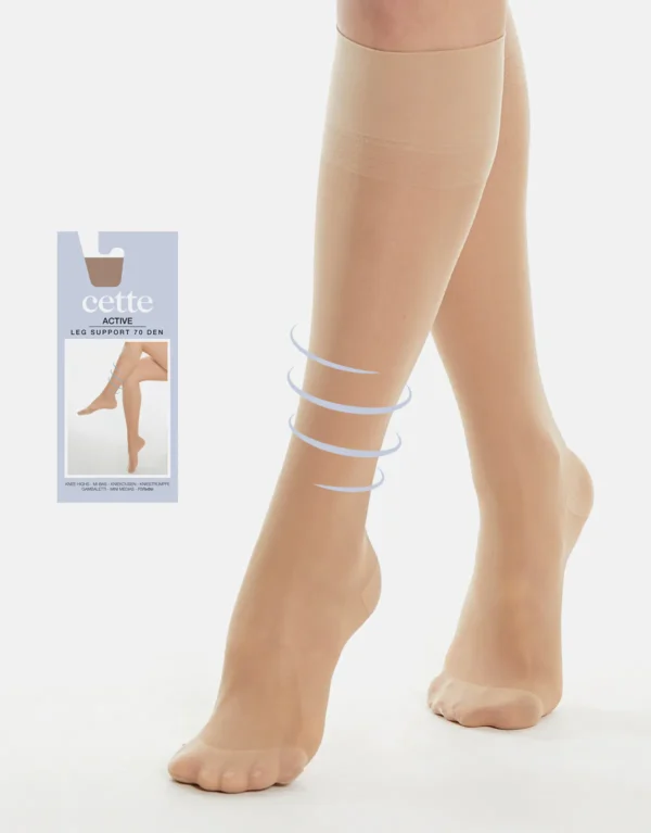 Cette Active Leg Support 70 Natural, 39-42