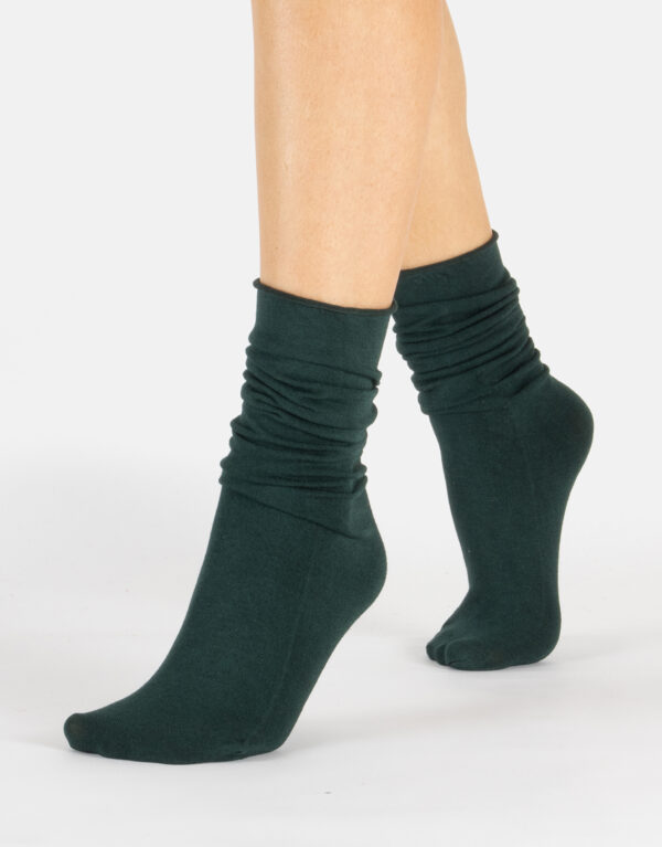 Cette Cashmere Socks 150 Emerald, OS