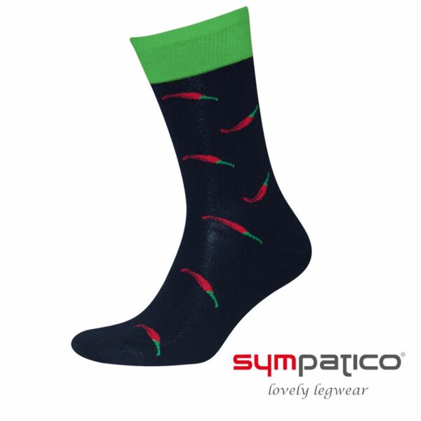 Sympatico Socken Chili Navy, 43-46