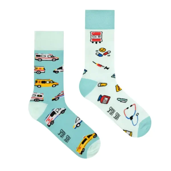 Spox Sox Socken Cotton Ambulance, 44-46