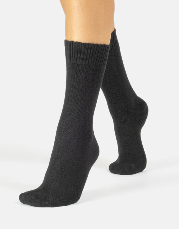 Cette Merino/Cashmere Socken Black, OS