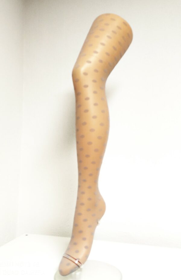 Hudson Tights 20 Dots Shark Gray, 38-40