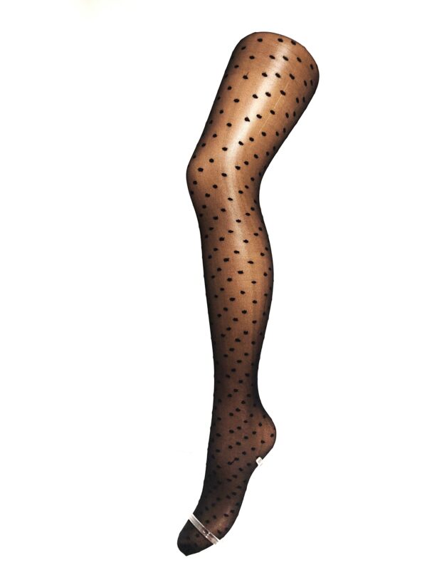 Fibrotex Tights 20 Little Dots Schwarz, 40-42