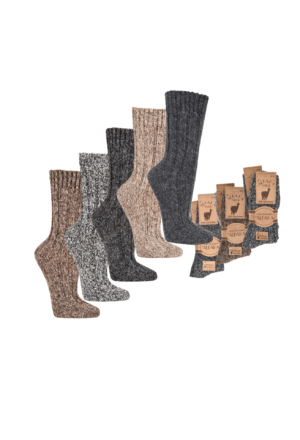 Mouliné 100% Wolle Alpaka Beige, 35-38