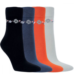 RS Socken Blumenkranz Grau, 35-38