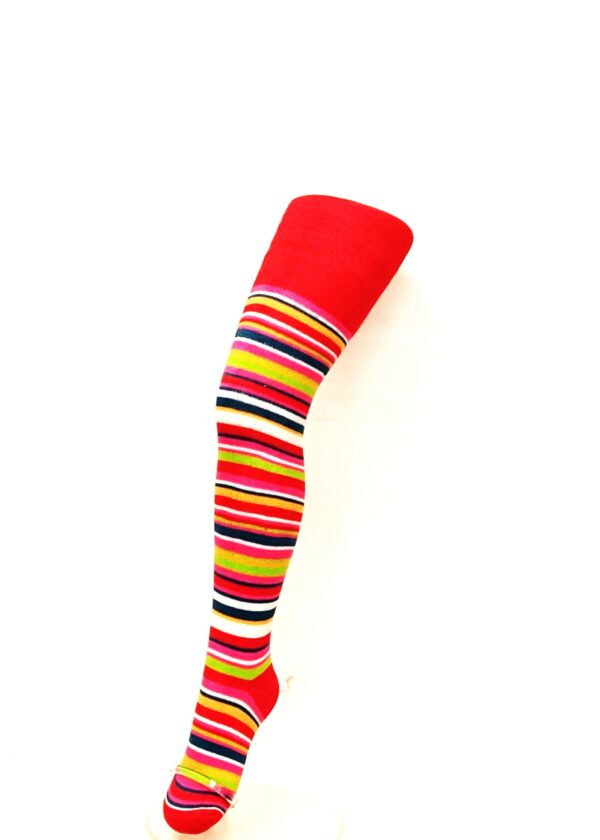 Socks 4 Fun Tights Stripes Rot, 98-104