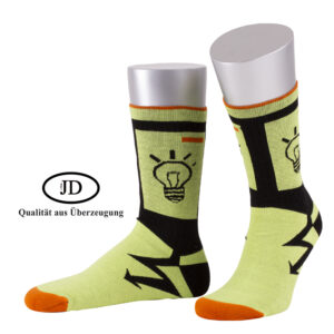 JD Sportsocke Bio-Baumwolle Neon, 48-50