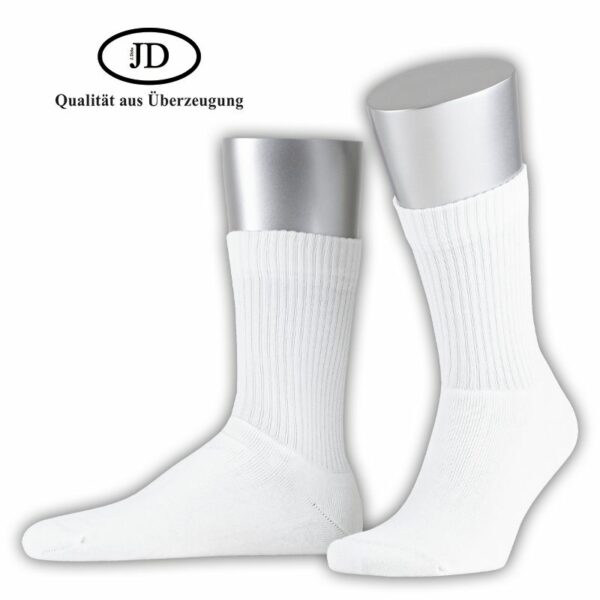 JD Sport Tennissocke Baumwolle Weiß,48-50