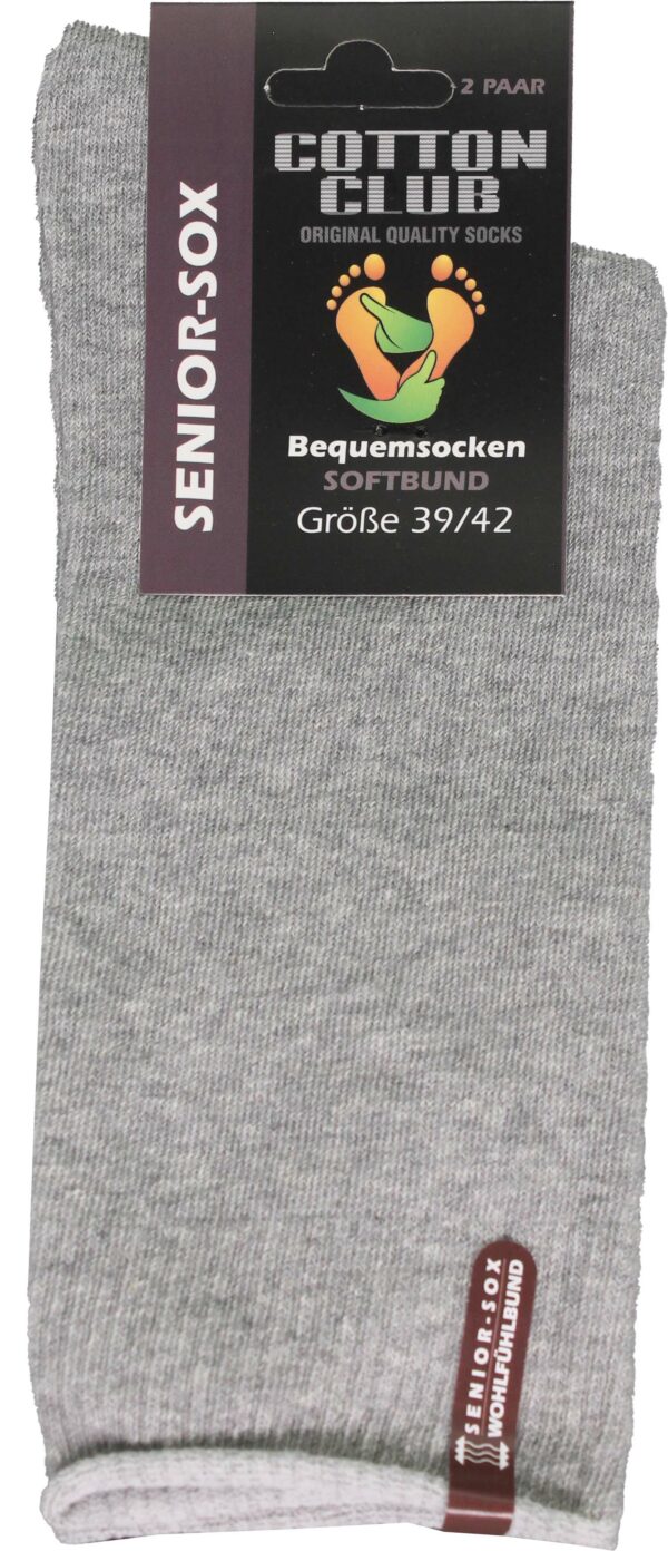 2 P. Cotton Club Senior-Sox Grau, 39-42